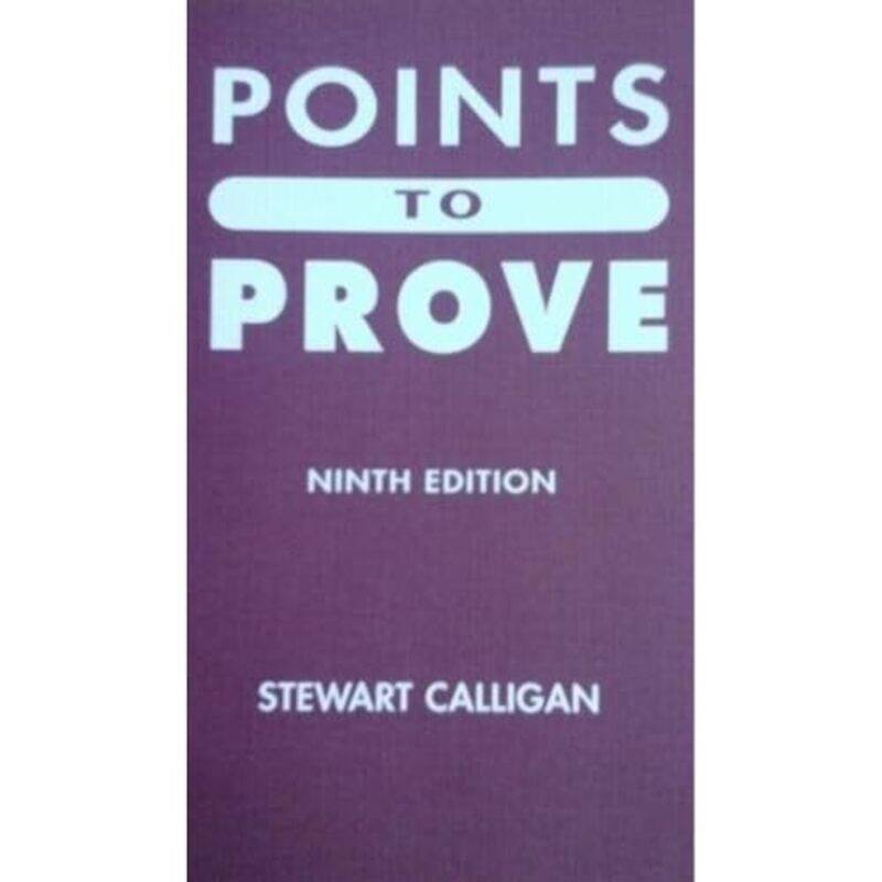 

Points to Prove by Stewart Calligan-Paperback