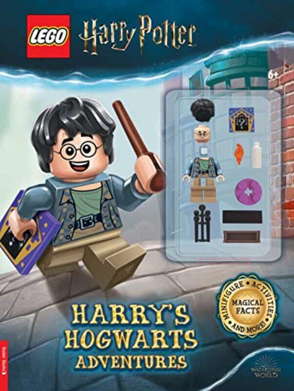 

Lego Harry Potter Harrys Hogwarts Adventures With Lego Harry Potter Minifigure By Legobuster Books...Paperback