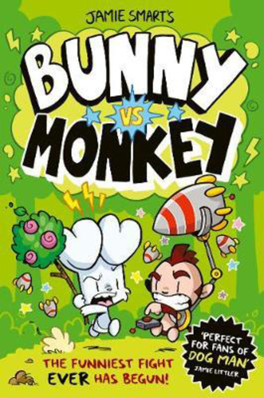 Bunny vs Monkey, Paperback Book, By: Jamie Smart