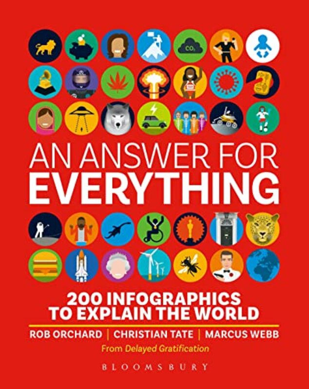 An Answer for Everything: 200 Infographics to Explain the World,Hardcover by Delayed Gratification