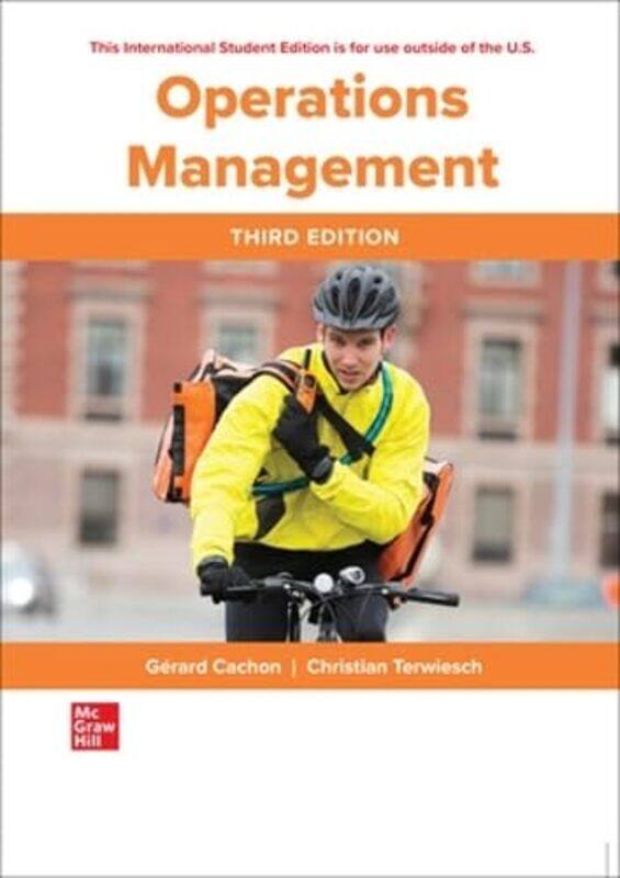 

Operations Management ISE by Gerard CachonChristian Terwiesch-Paperback