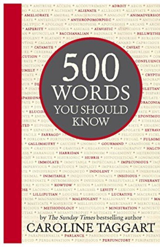 

500 Words You Should Know, Hardcover Book, By: Caroline Taggart