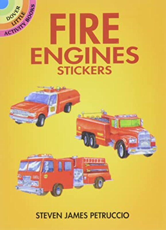 

Fire Engines Stickers By Petruccio Paperback