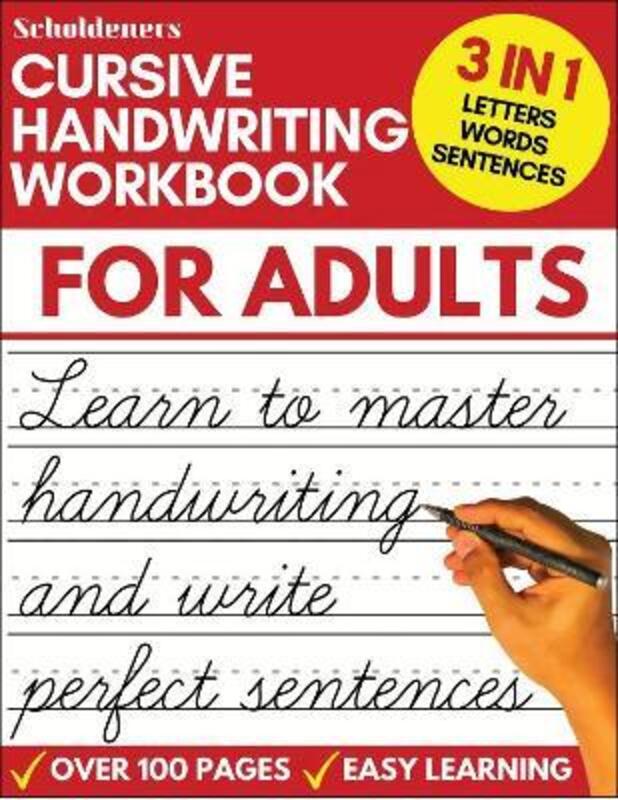 Cursive Handwriting Workbook for Adults: Learn Cursive Writing for Adults (Adult Cursive Handwriting