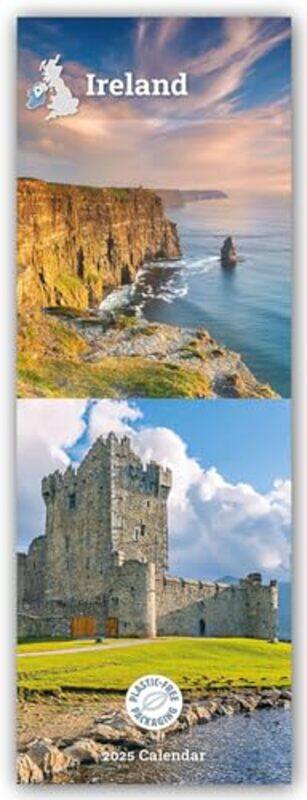

Ireland Slim Calendar 2025 by Carousel Calendars-Paperback