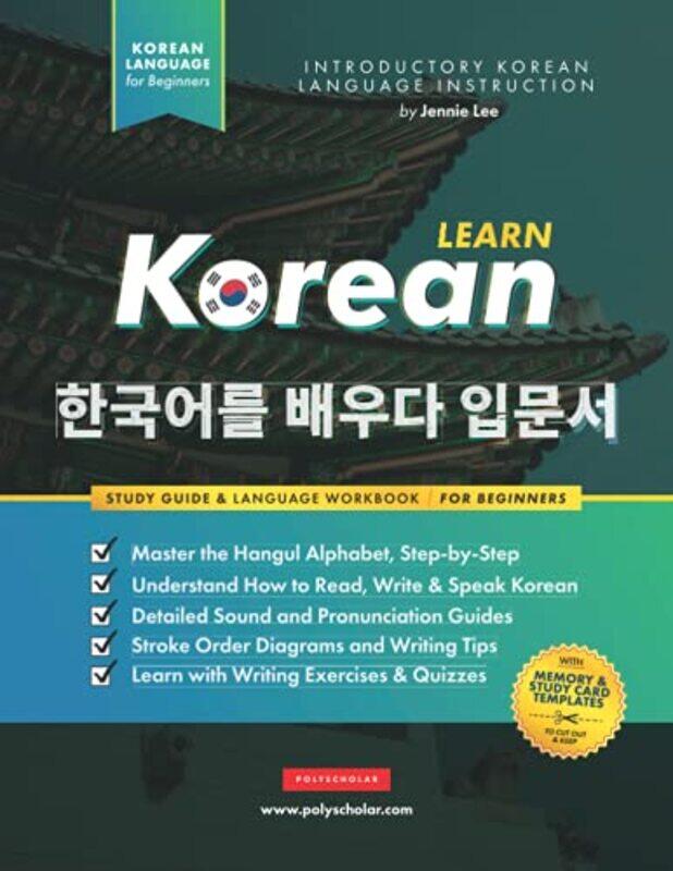 

Learn Korean The Language Workbook for Beginners by Jennie LeePolyscholar-Paperback