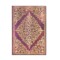 Viola Diamond Rosette Midi Unlined Hardcover Journal by Ruth Owen-Hardcover