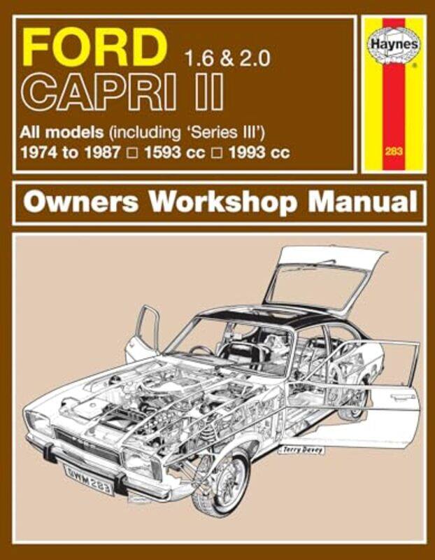 

Ford Capri II and III 16 and 20 74 87 Haynes Repair Manual by Haynes Publishing-Paperback