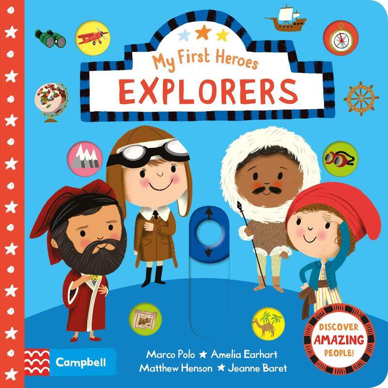 

Explorers, Board Book, By: Campbell Books