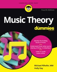 Music Theory For Dummies by Michael PilhoferHolly Day-Paperback