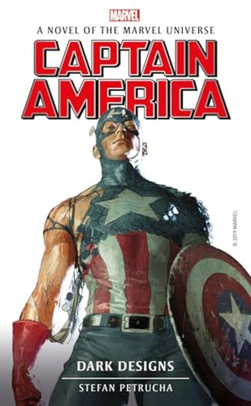 

Marvel Novels Captain America Dark Designs by Stefan Petrucha-Paperback