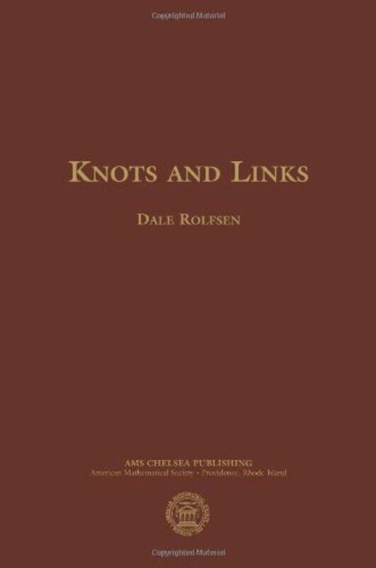 

Knots and Links -Hardcover
