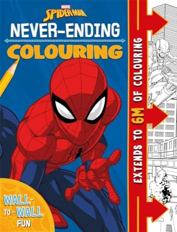 

Marvel SpiderMan NeverEnding Colouring by Marvel Entertainment International Ltd-Paperback