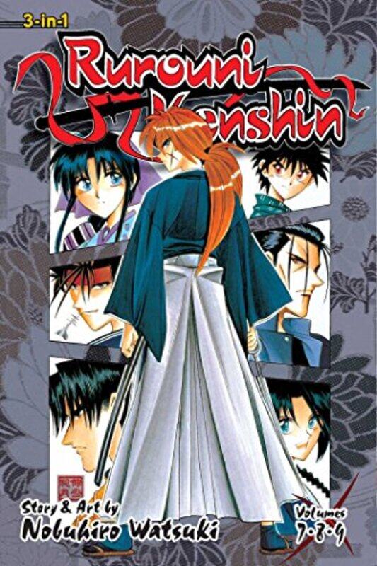 

Rurouni Kenshin 3in1 Edition Vol 3 by Nobuhiro Watsuki-Paperback