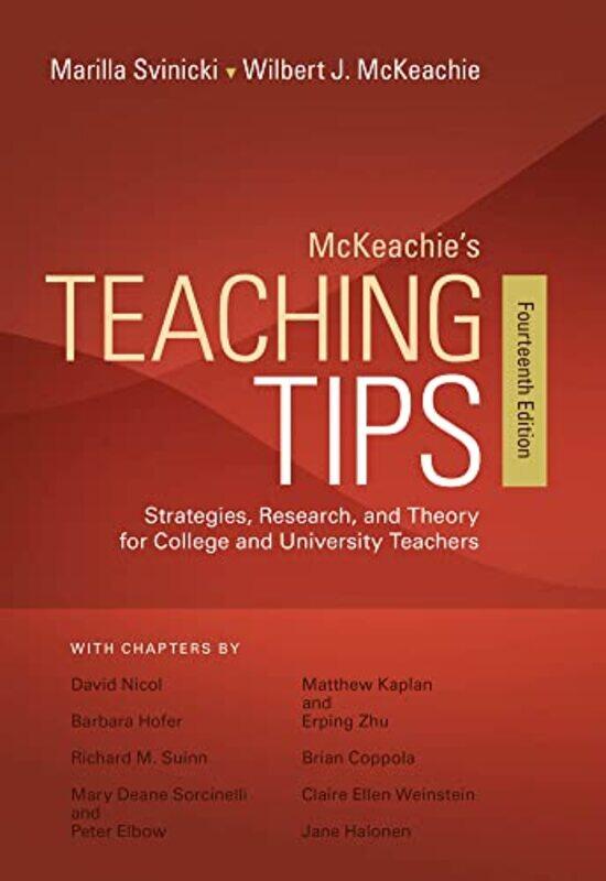 

McKeachies Teaching Tips by Jill E Stefaniak-Paperback