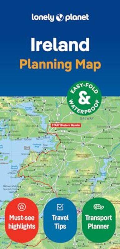 

Lonely Planet Ireland Planning Map by Lonely Planet -Other Book Format