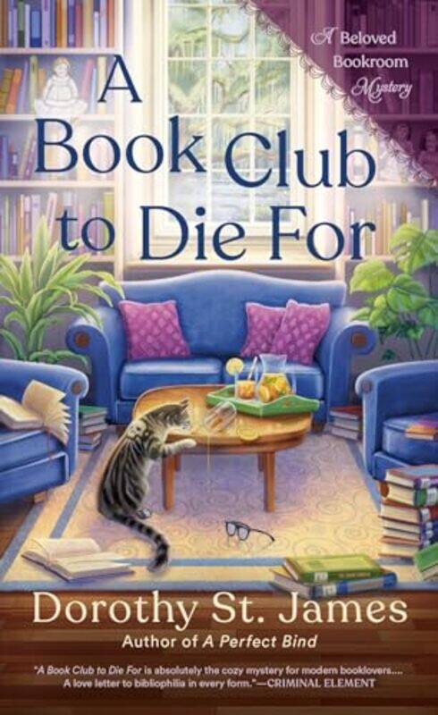 

A Book Club to Die For by Dorothy St James-Paperback