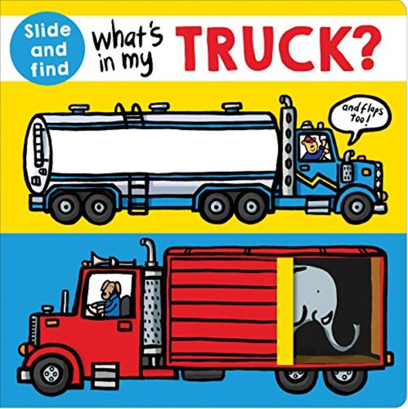 

Whats In My Truck A Slide And Find Book by Roger Priddy Paperback