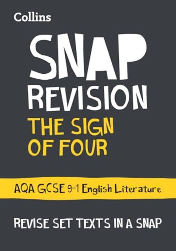 

The Sign of Four AQA GCSE 91 English Literature Text Guide by Rita Storey-Paperback