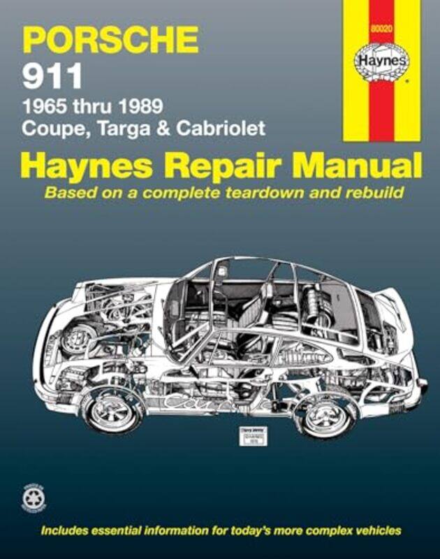 

Porsche 911 19651989 for Coupe Targa and Cabriolet Haynes Repair Manual USA by Haynes Publishing-Paperback