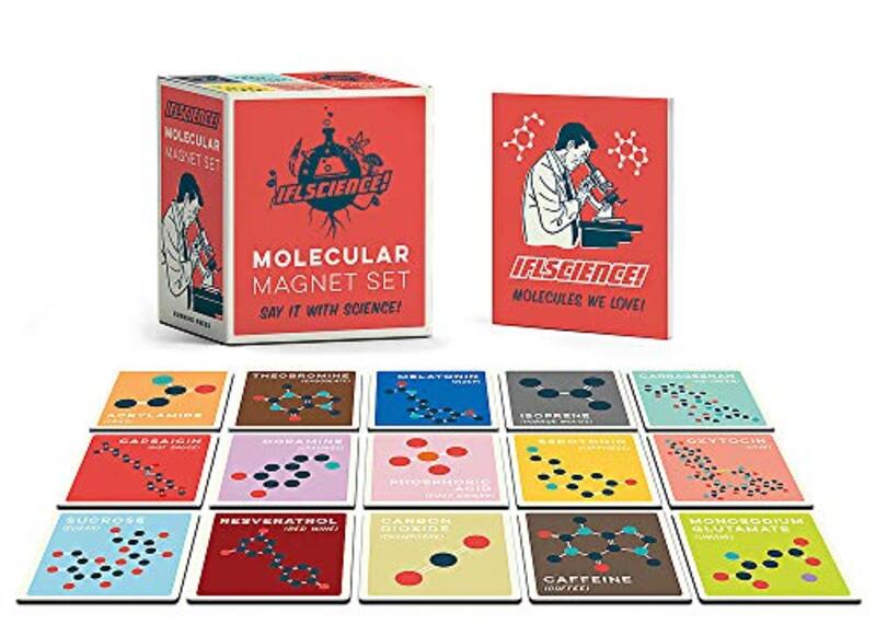 IFLScience Molecular Magnet Set: Say It With Science!, Mixed Media Product/Book, By: Paul Parsons