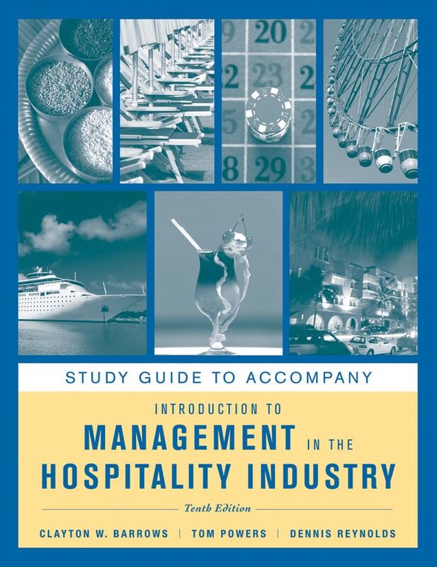 

Study Guide to accompany Introduction to Management in the Hospitality Industry 10e by Marc Hartzman-Paperback