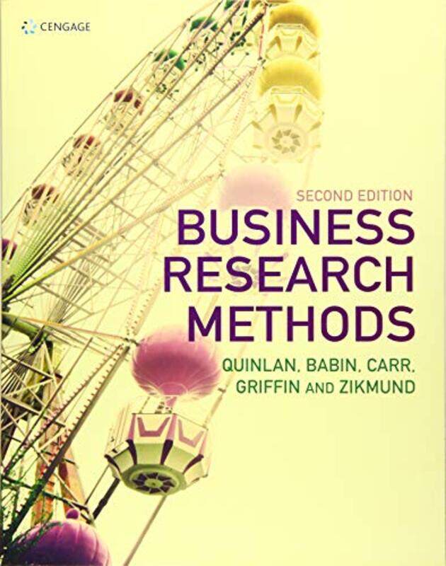 

Business Research Methods By William Oklahoma St...Paperback