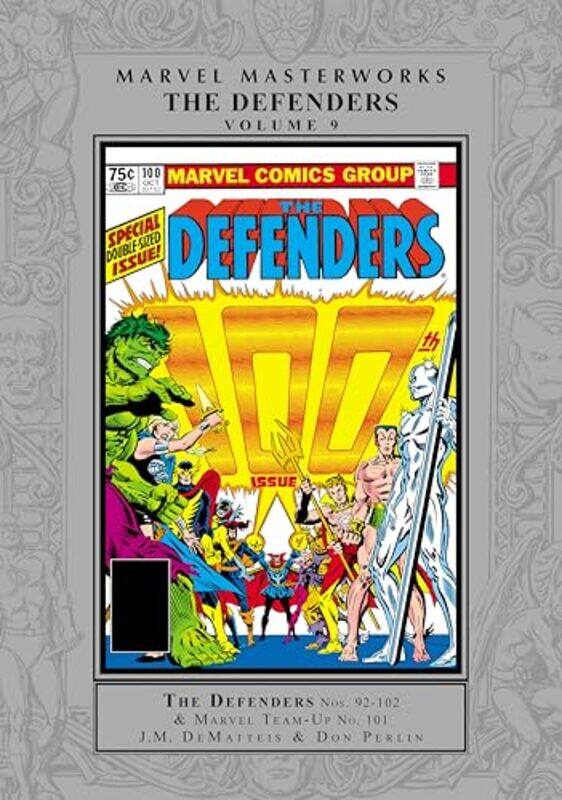 

Marvel Masterworks The Defenders Vol 9 by JM DeMatteisMike W BarrDon Perlin-Hardcover