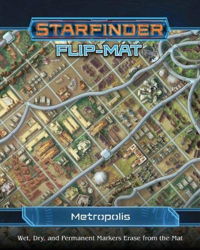 

Starfinder Flip-Mat: Metropolis , Paperback by Mammoliti, Damien