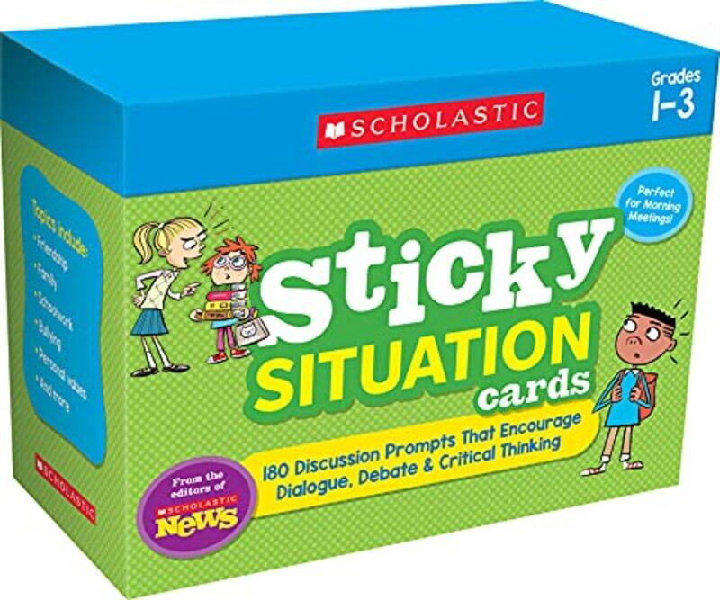 

Scholastic News Sticky Situation Cards By Grd1-3 - Paperback