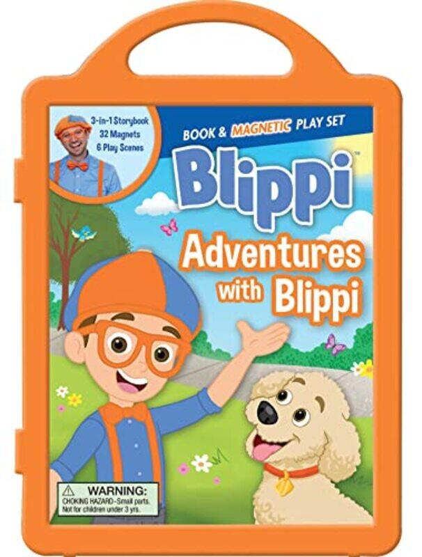 

Blippi Advs With Blippi Magnetic Playset By Studio Fun International - Hardcover