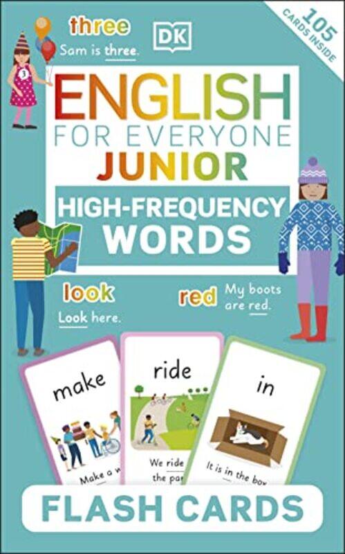 

English for Everyone Junior High-Frequency Words Flash Cards,Paperback,by:DK