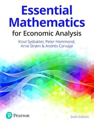 Essential Mathematics For Economic Analysis by Knut SydsaeterPeter HammondArne StromAndres Carvajal-Paperback