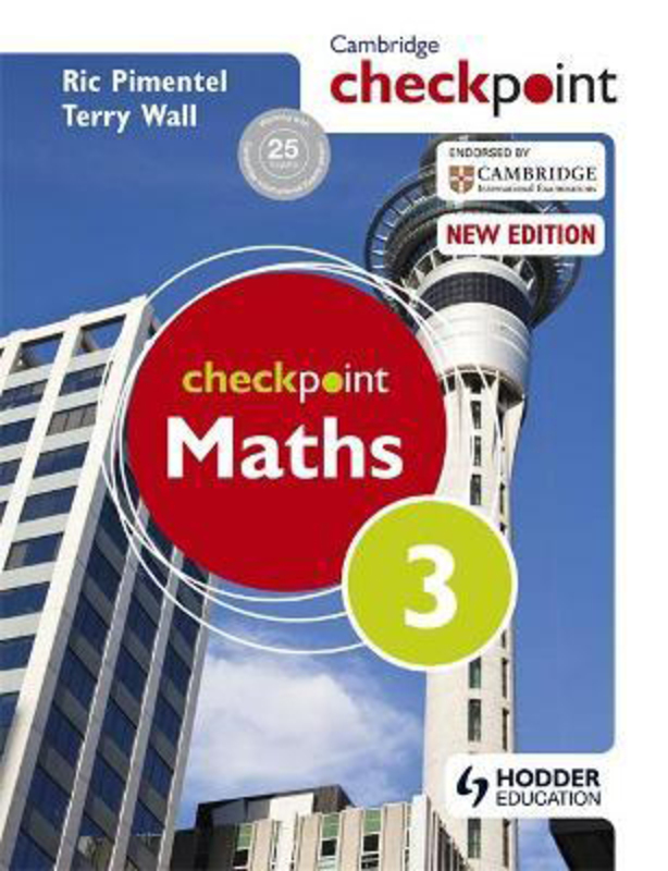 Cambridge Checkpoint Maths Student's Book 3, Paperback Book, By: Terry Wall