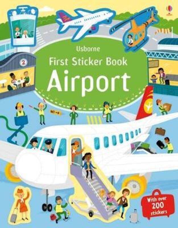 

First Sticker Book Airports (First Sticker Books)