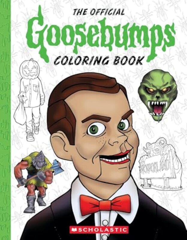 

Goosebumps: The Official Coloring Book by Jenna BallardBrandon Dorman -Paperback