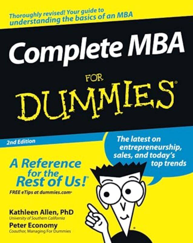

Complete MBA For Dummies by Kathleen AllenPeter Leader to Leader magazine Economy-Paperback