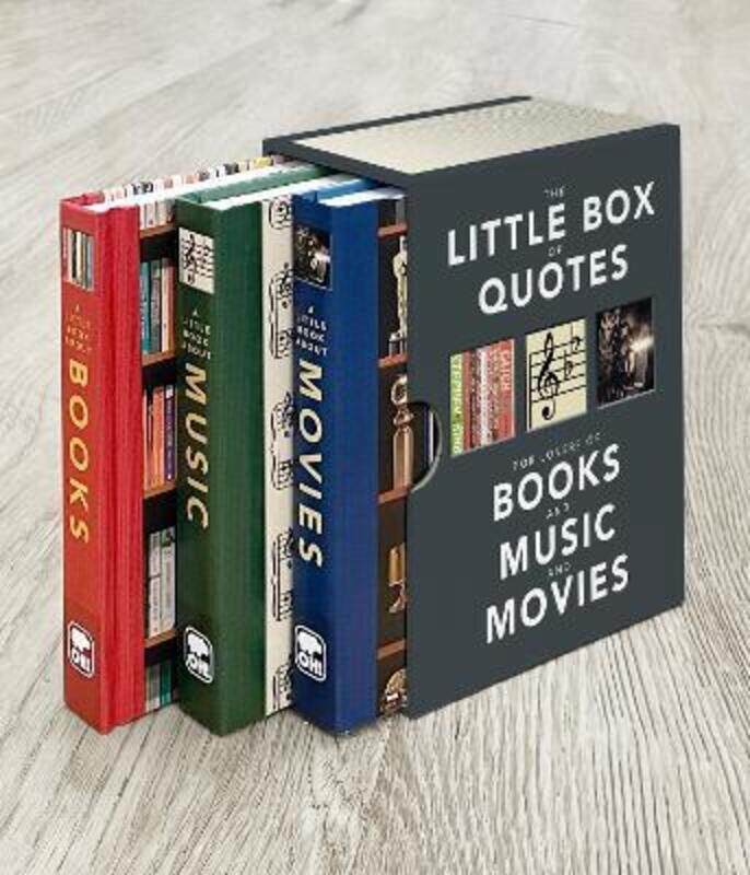 

The Little Box of Quotes: For Lovers of Books, Music and Movies