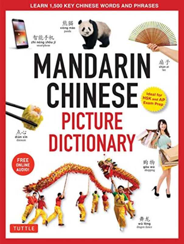 

Mandarin Chinese Picture Dictionary Learn 1500 Key Chinese Words And Phrases Perfect For Ap And H By Ren, Yi -Hardcover