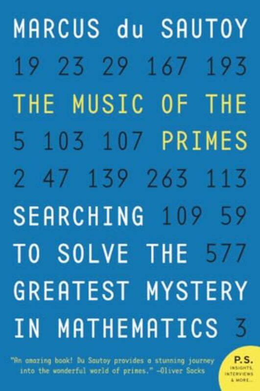 

Music Of The Primes By Du Sautoy Marcus - Paperback