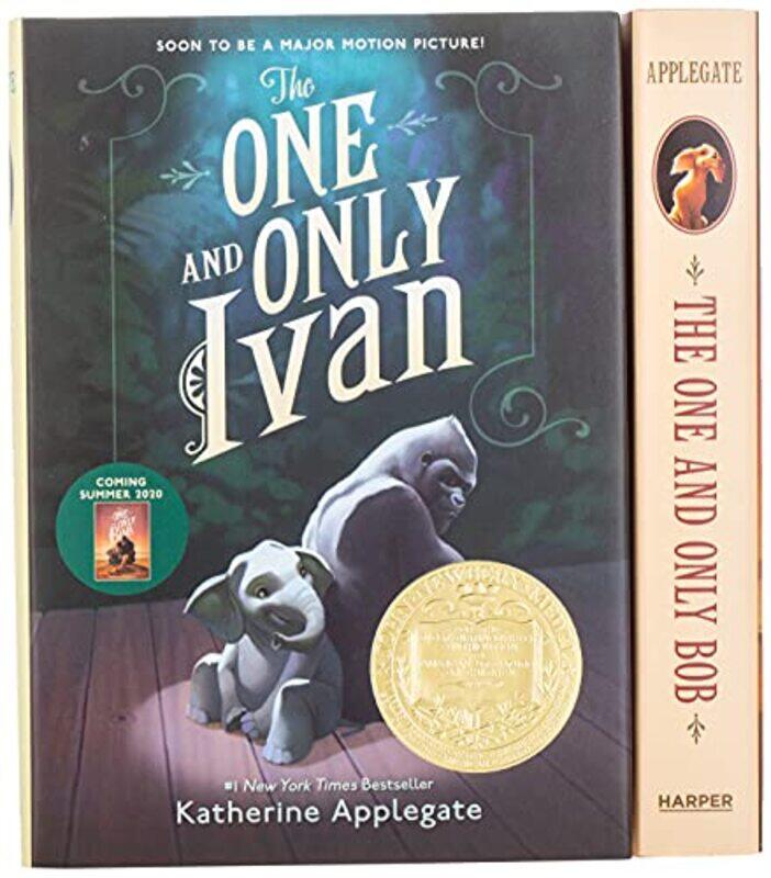 

Ivan & Friends 2Book Collection The One and Only Ivan and the One and Only Bob by Applegate, Katherine Hardcover