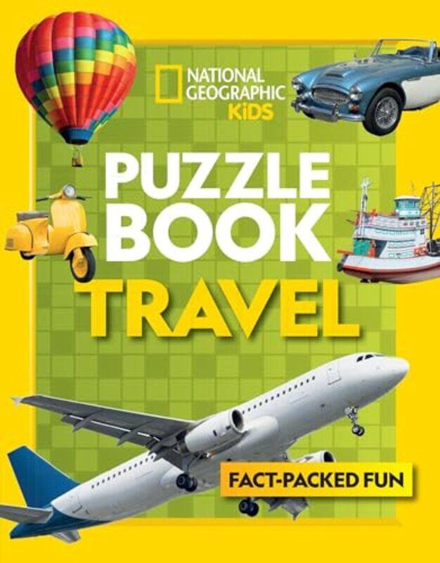 

Puzzle Book Travel by National Geographic Kids-Paperback