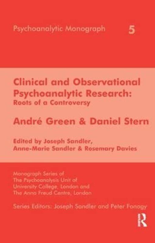 

Clinical and Observational Psychoanalytic Research by Rosemary DaviesAnne-Marie SandlerJoseph Sandler-Paperback