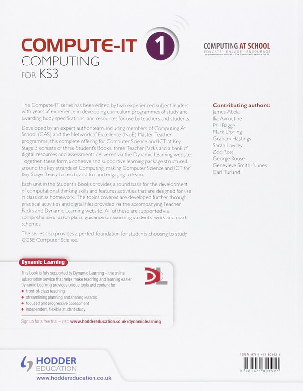 Compute-IT: Student's Book 1 - Computing for KS3, Paperback Book, By: Hodder Education