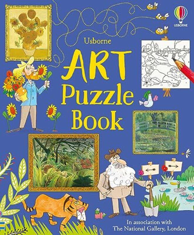 

Art Puzzle Book by Rosie DickinsFred Blunt -Paperback