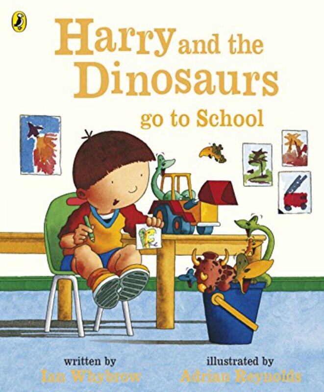 

Harry and the Dinosaurs Go to School by Ian WhybrowAdrian Reynolds-Paperback