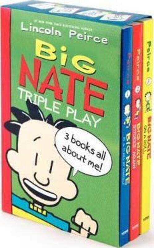 

Big Nate Triple Play Box Set: Big Nate: In a Class by Himself, Big Nate Strikes Again, Big Nate on a.paperback,By :Lincoln Peirce