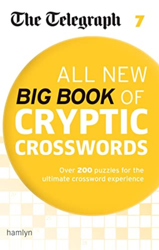 

The Telegraph All New Big Book Of Cryptic Crosswords 7 by Telegraph Media Group Ltd-Paperback