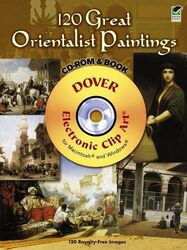 120 Great Orientalist Paintings CD-ROM and Book,Paperback by Grafton, Carol Belanger