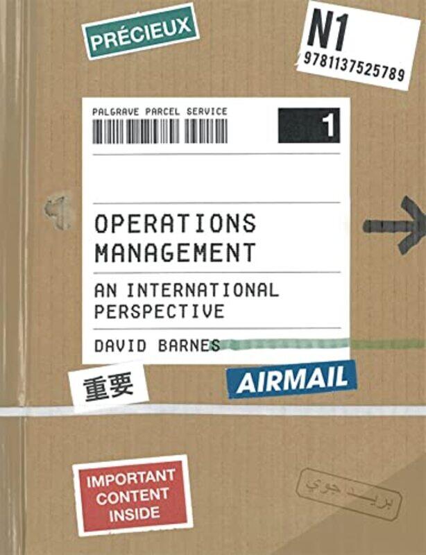 

Operations Management by David Barnes-Paperback